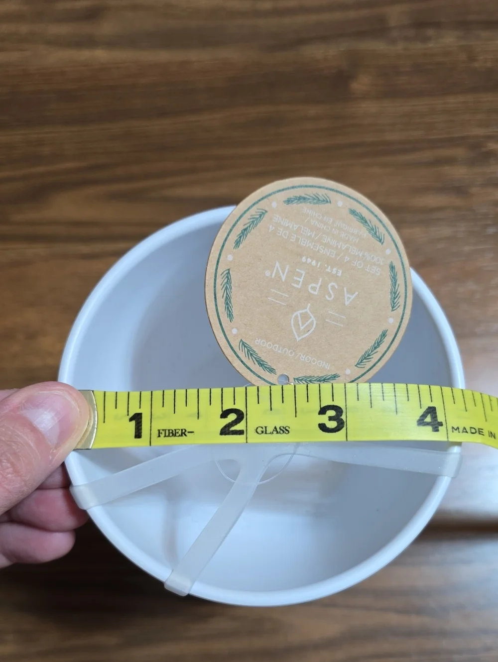 Aspen Home Winter Forest Ramekin Melamine Bowls